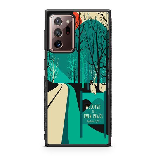 Welcome To Twin Peaks Galaxy Note 20 Ultra Case