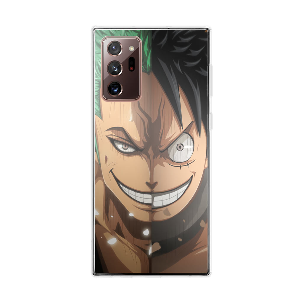 Luffy And Zoro Half Smile Galaxy Note 20 Ultra Case