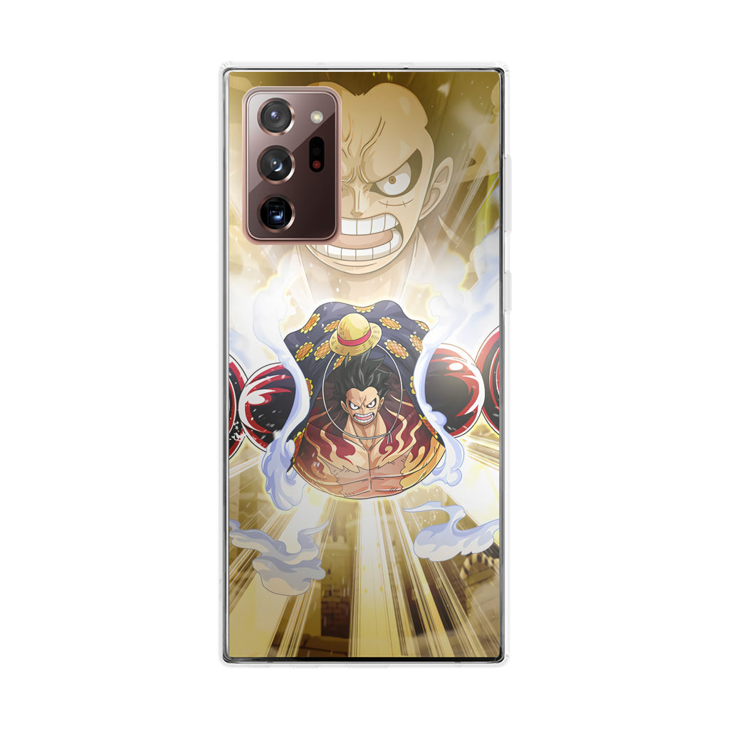 Luffy Flying Bounce Man Galaxy Note 20 Ultra Case