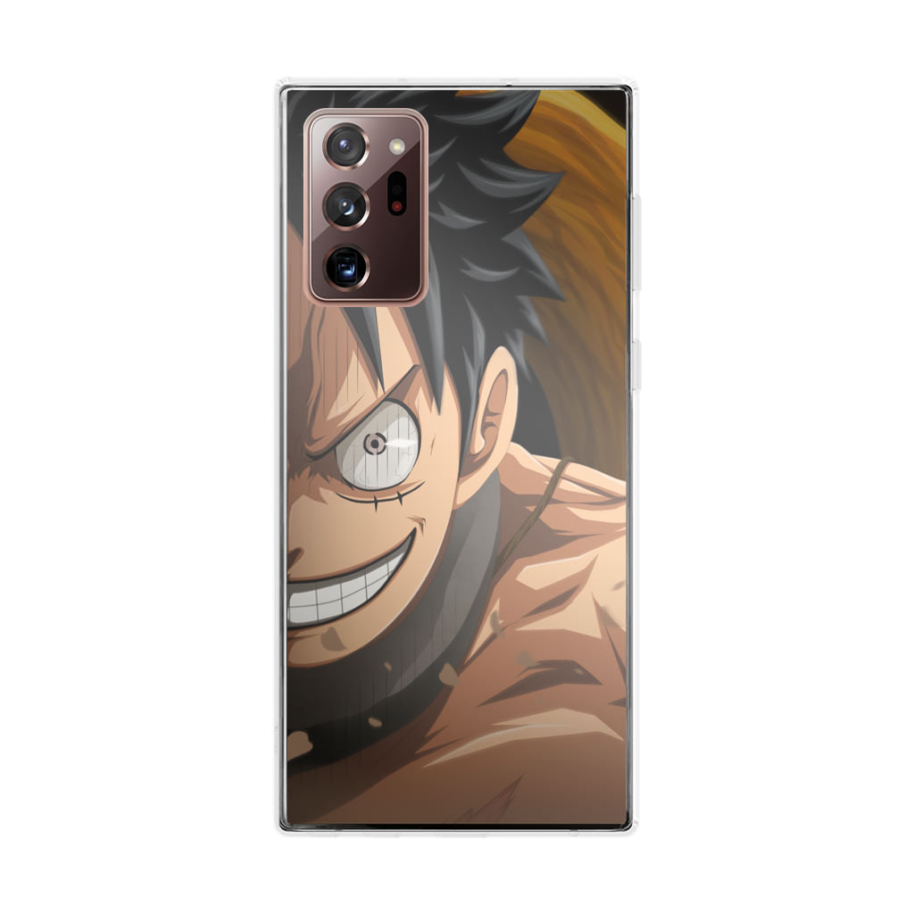 Luffy Half Smile Galaxy Note 20 Ultra Case