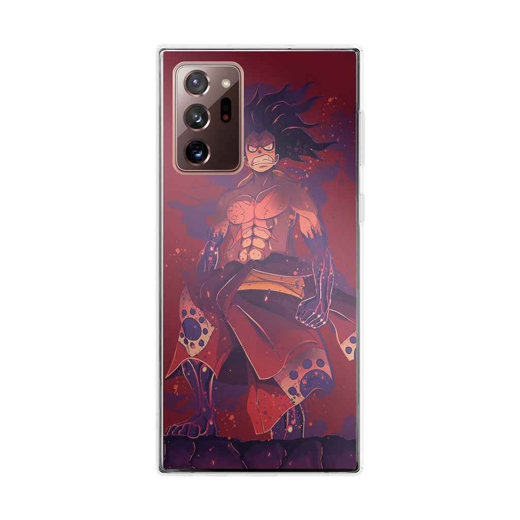 Luffy Snake Man Art Galaxy Note 20 Ultra Case