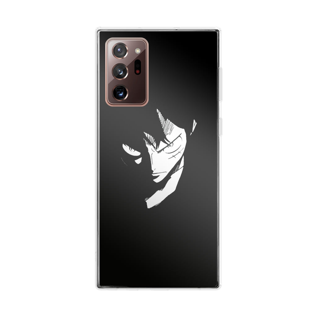 Monkey D Luffy Silhouette Galaxy Note 20 Ultra Case