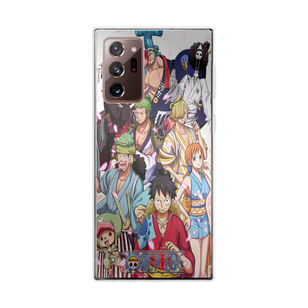 Mugiwara Crew Wano Galaxy Note 20 Ultra Case