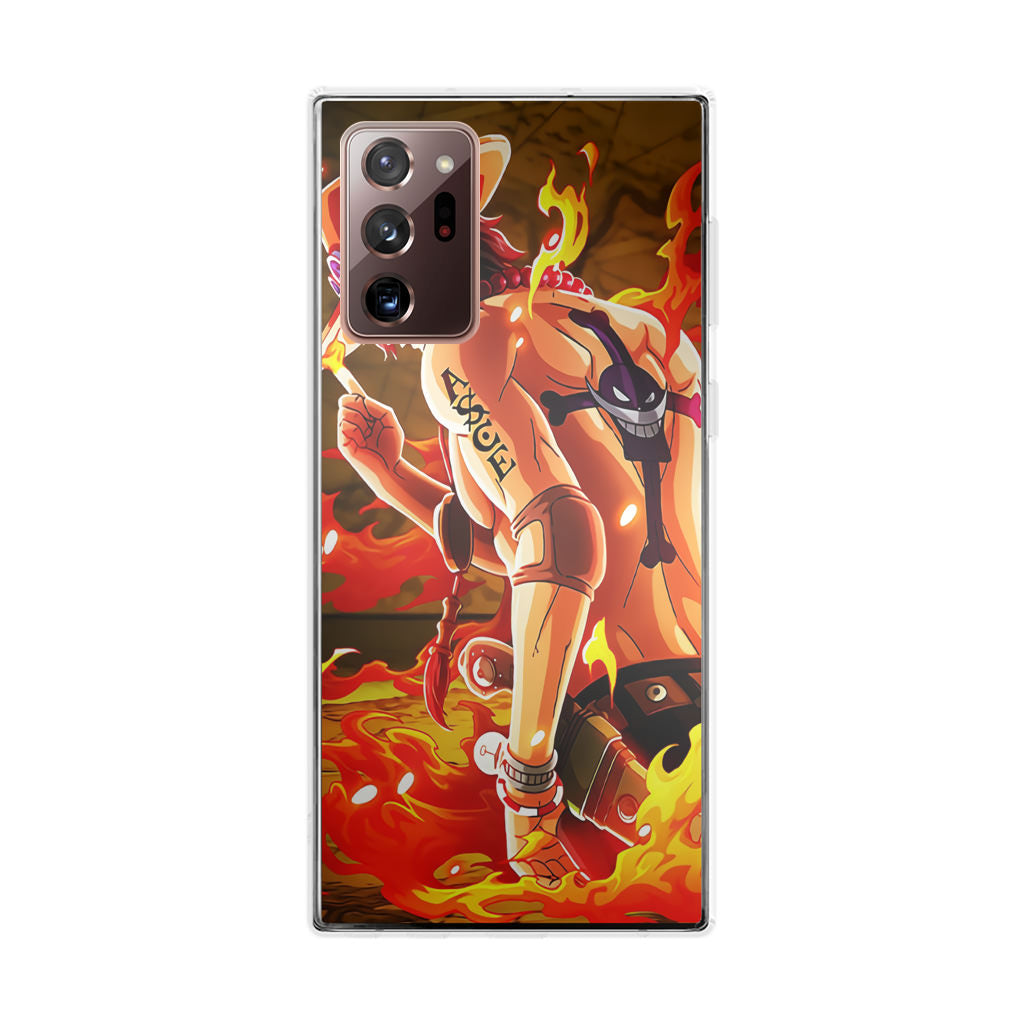 Portgas D Ace Galaxy Note 20 Ultra Case