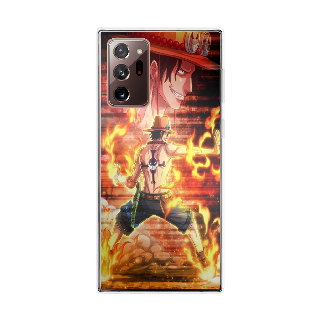 Portgas D Ace One Piece Galaxy Note 20 Ultra Case