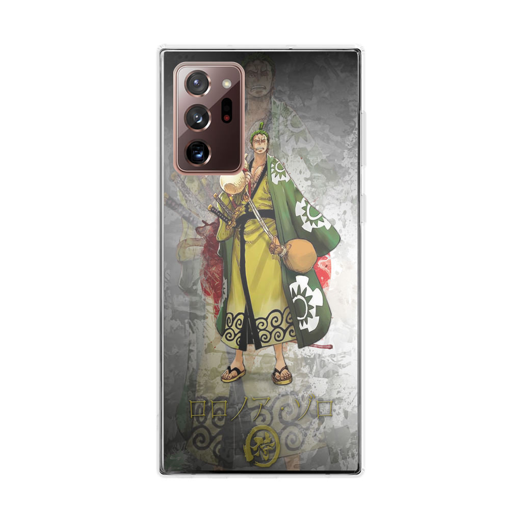 Roronoa Zoro Arc Wano Galaxy Note 20 Ultra Case