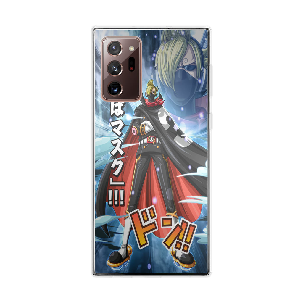 Stealth Black Sanji Galaxy Note 20 Ultra Case