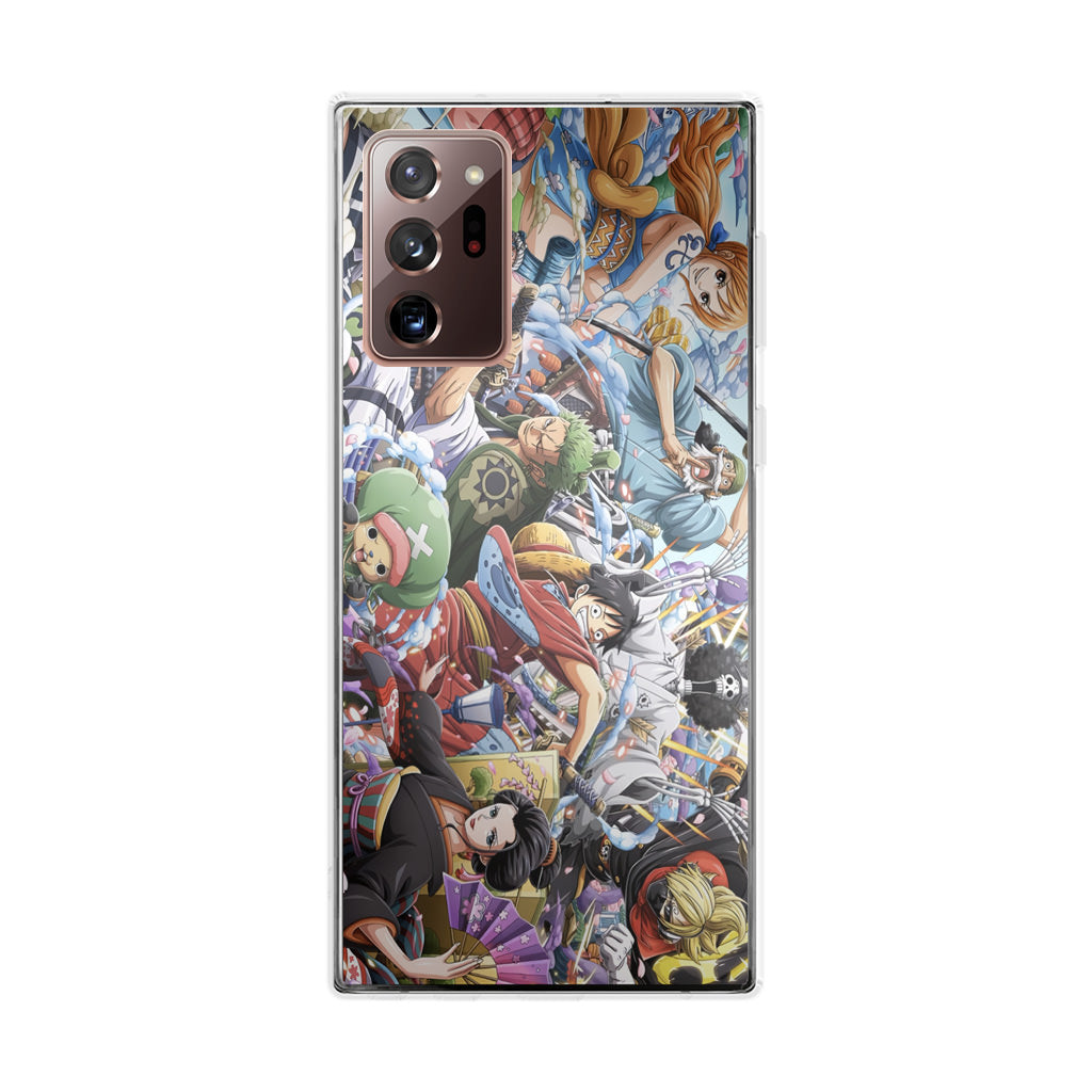 Straw Hat Pirates Arc Wano Galaxy Note 20 Ultra Case