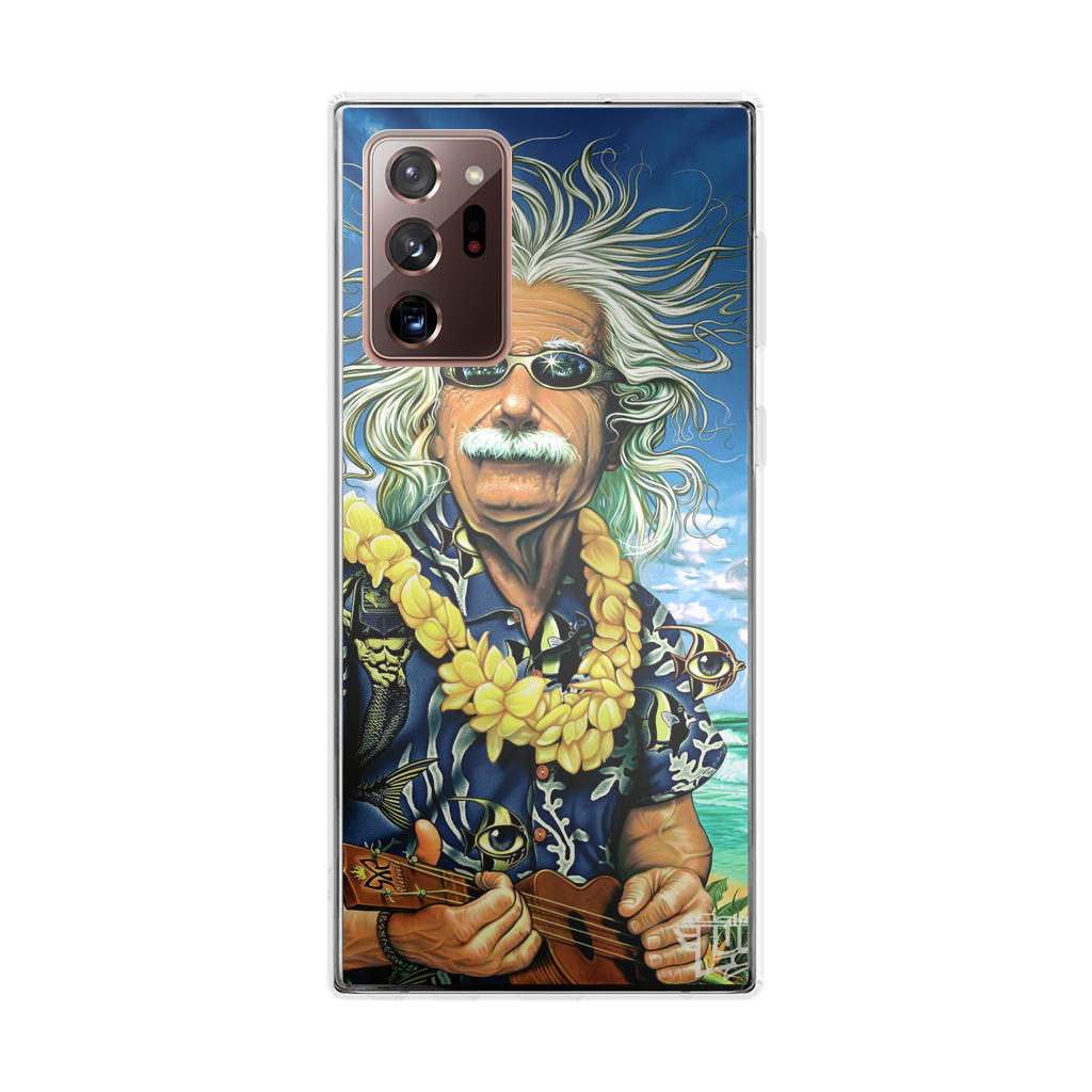 Albert Enstein On Vacation Galaxy Note 20 Ultra Case