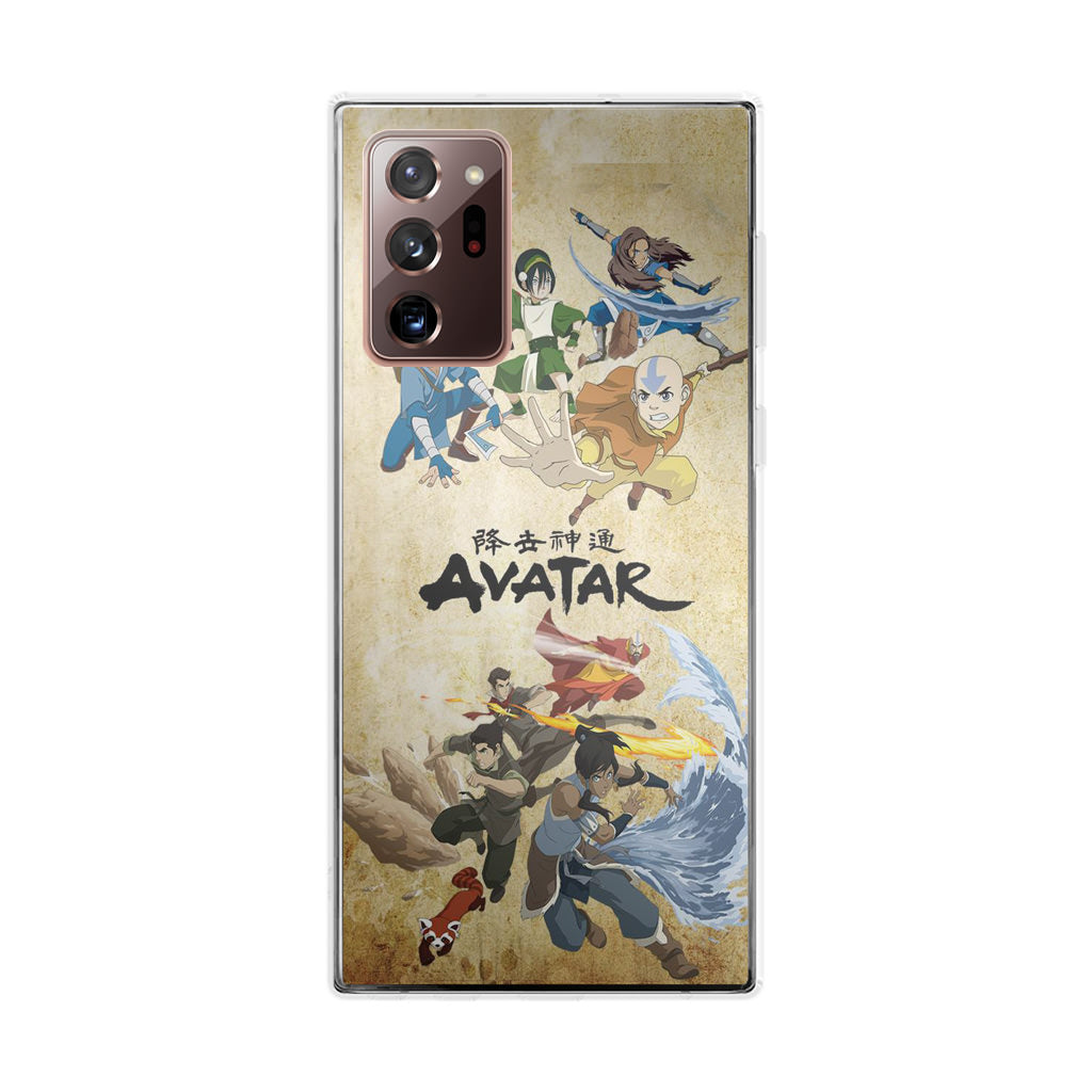 Avatar The Last Airbender & The Legend Of Korra Galaxy Note 20 Ultra Case