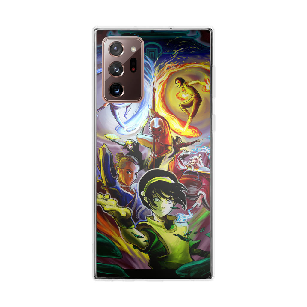 Avatar The Last Airbender Characters Galaxy Note 20 Ultra Case