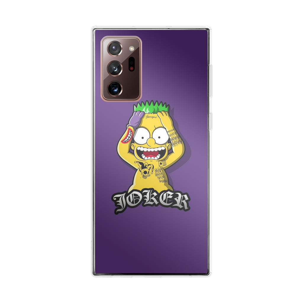 Bart Joker Galaxy Note 20 Ultra Case