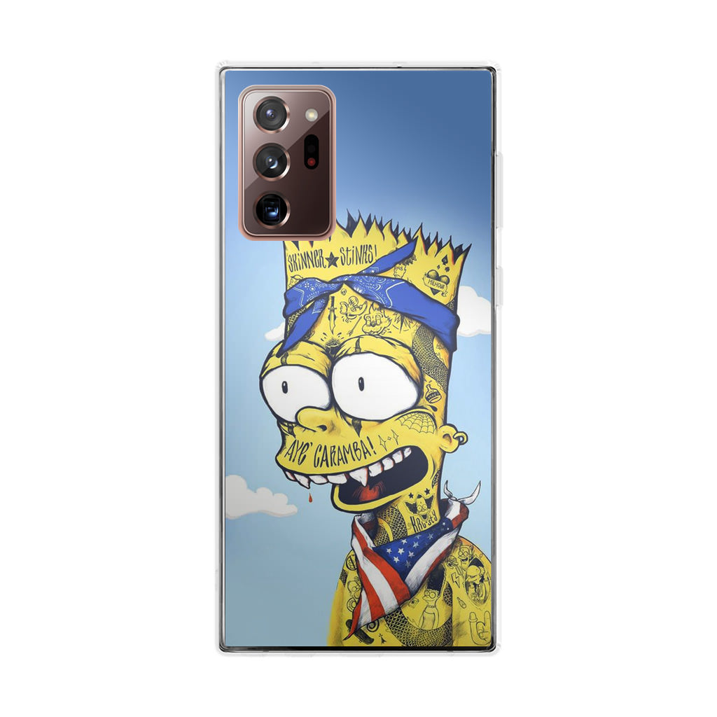Bootleg Bart Galaxy Note 20 Ultra Case