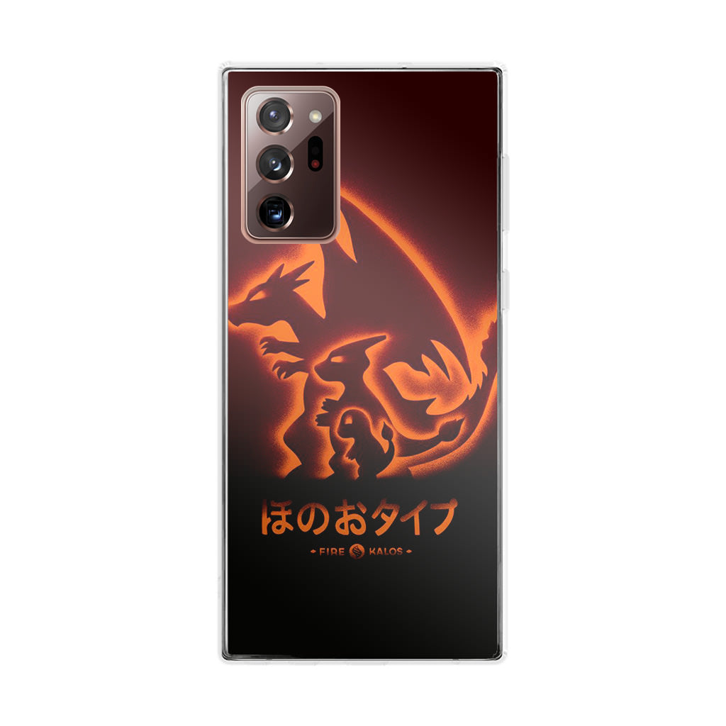 Charmander Charizard Galaxy Note 20 Ultra Case