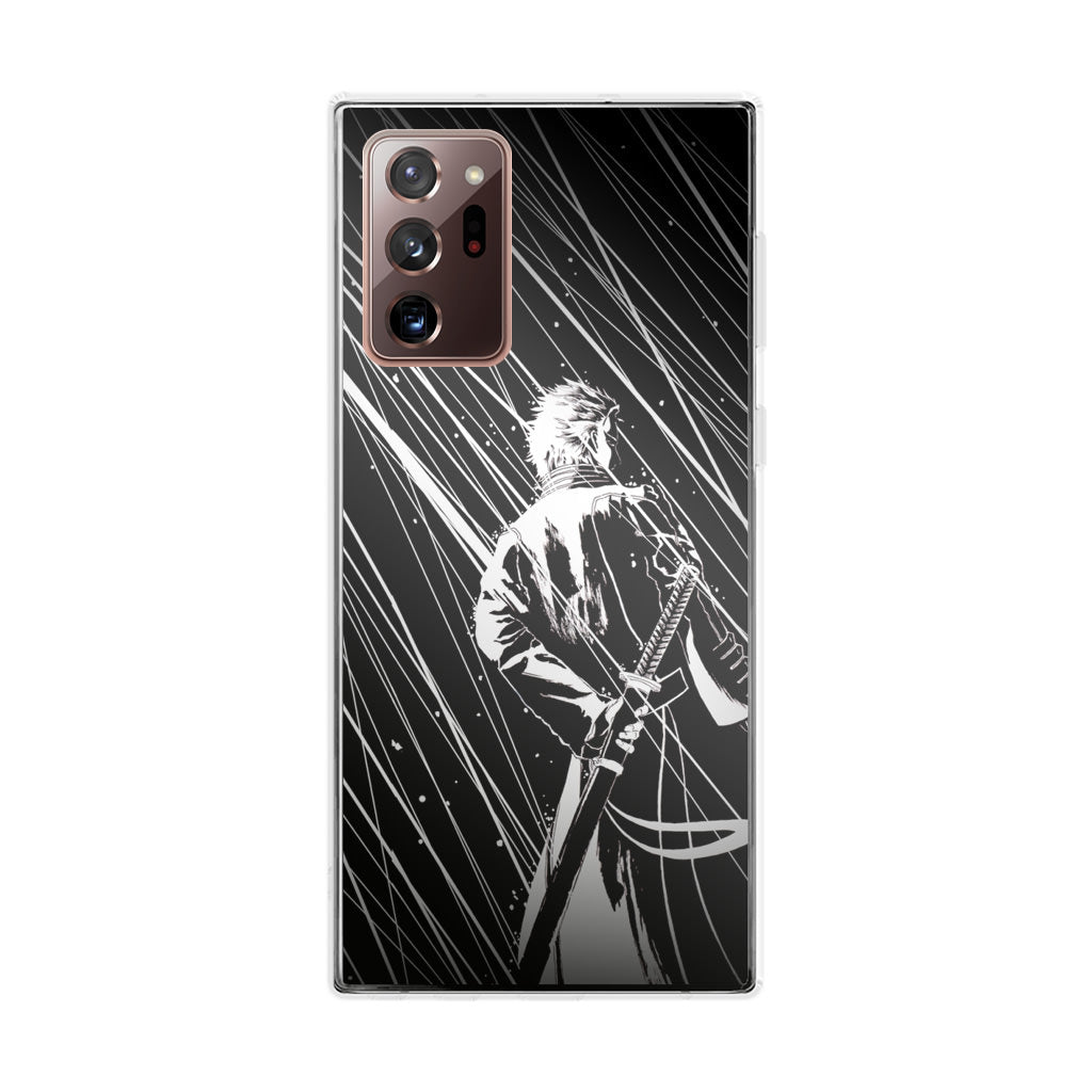 Vergil Black White Galaxy Note 20 Ultra Case