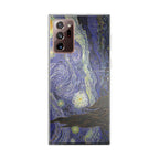 Dr Who Tardis In Van Gogh Starry Night Galaxy Note 20 Ultra Case