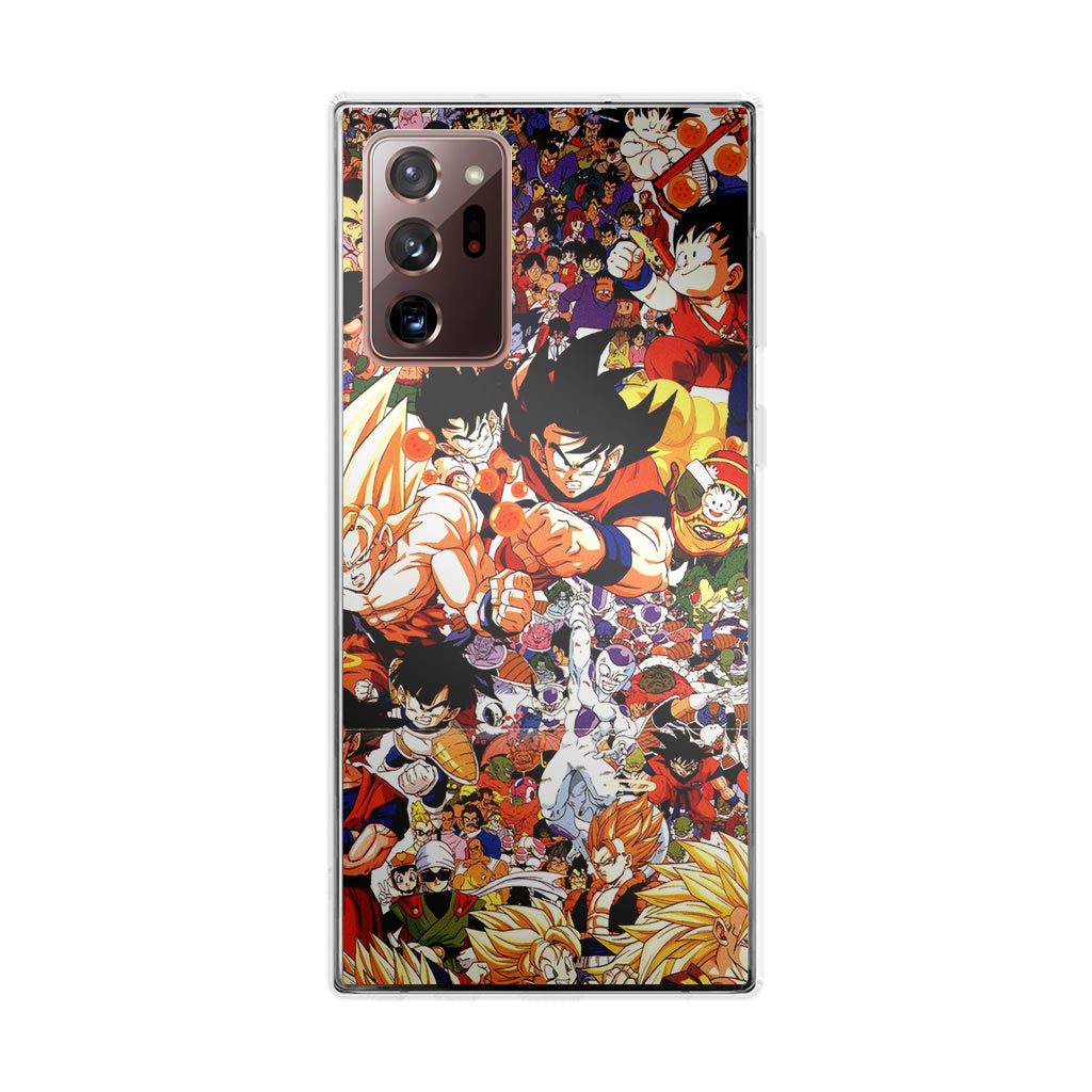 Dragon Ball All Characters Galaxy Note 20 Ultra Case