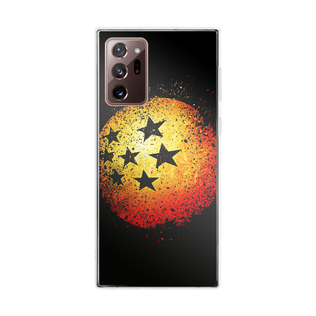 Dragon Ball Seven Stars Galaxy Note 20 Ultra Case