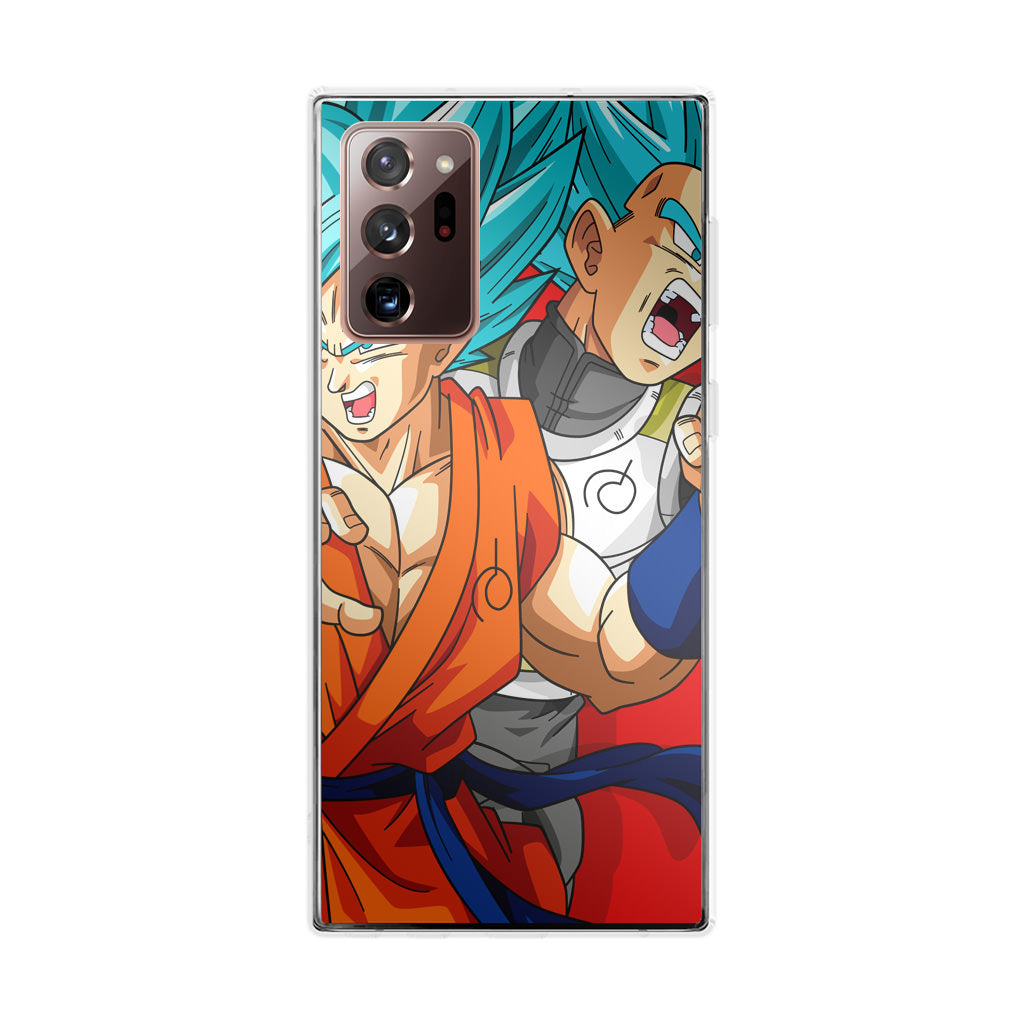 Dragon Ball Super SSGSS Goku And Vegeta Galaxy Note 20 Ultra Case