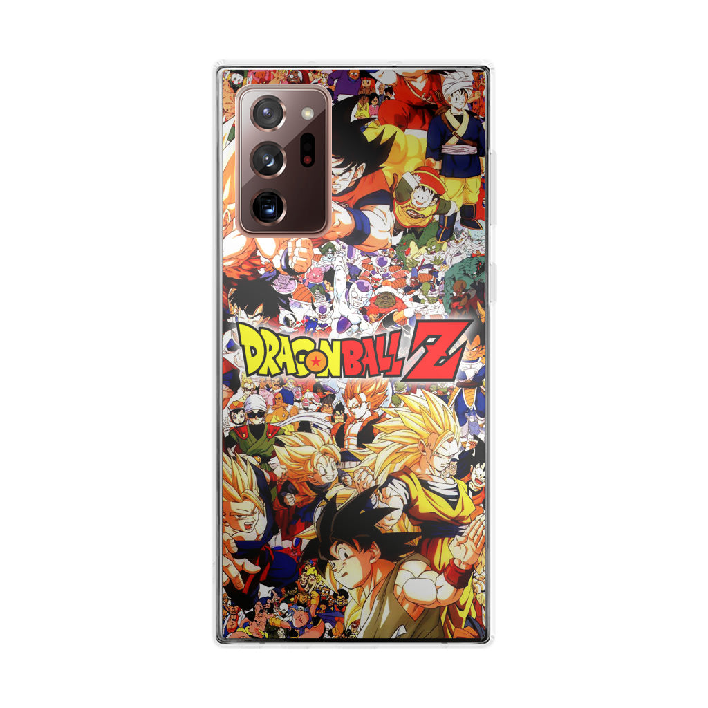 Dragon Ball Z All Characters Galaxy Note 20 Ultra Case