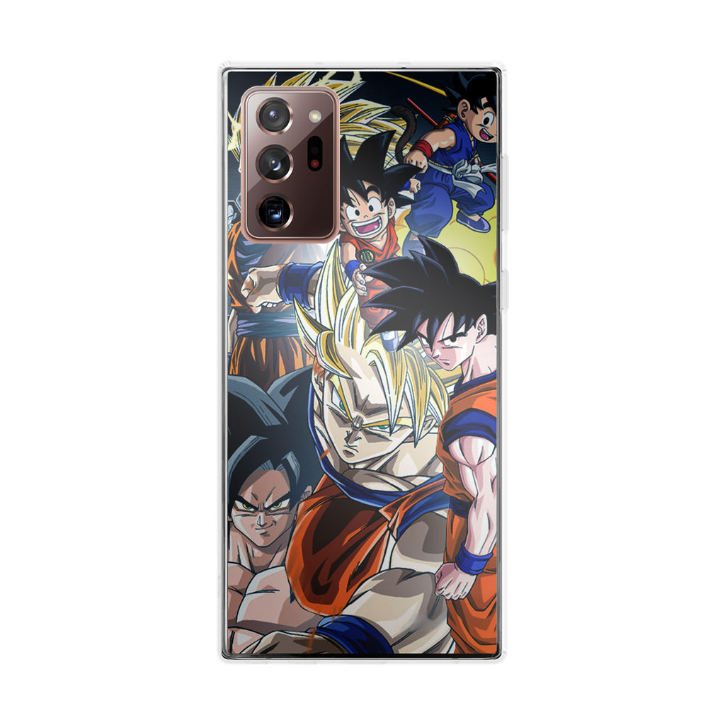 Dragon Ball Z Son Goku Galaxy Note 20 Ultra Case