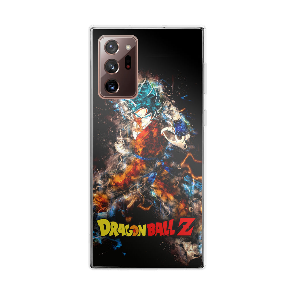 Dragonball Z Super Goku Galaxy Note 20 Ultra Case