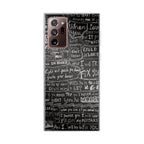 Fix You Lyrics Galaxy Note 20 Ultra Case