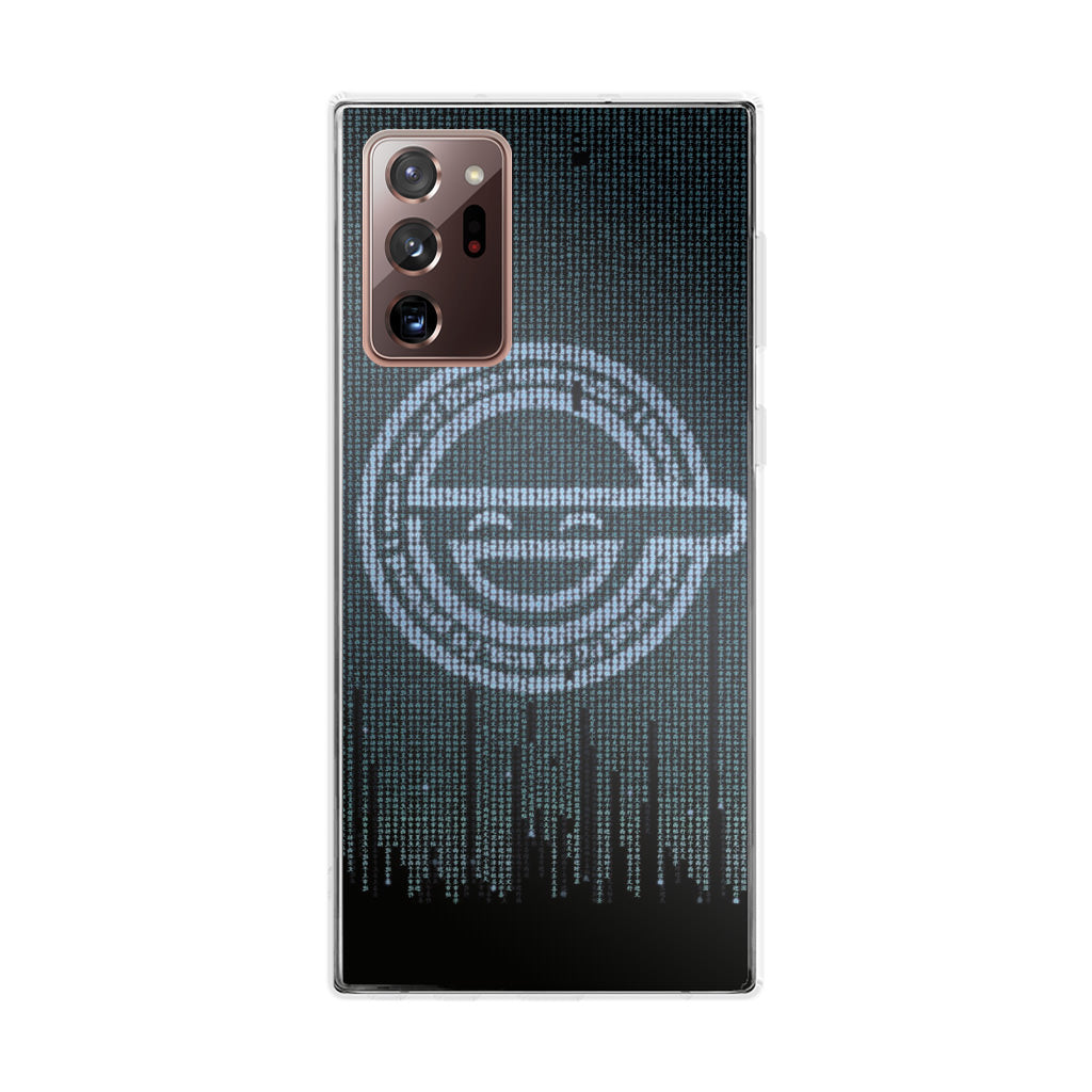 Ghost In The Shell Laughing Man Galaxy Note 20 Ultra Case