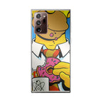 Homer Eats Donut Galaxy Note 20 Ultra Case