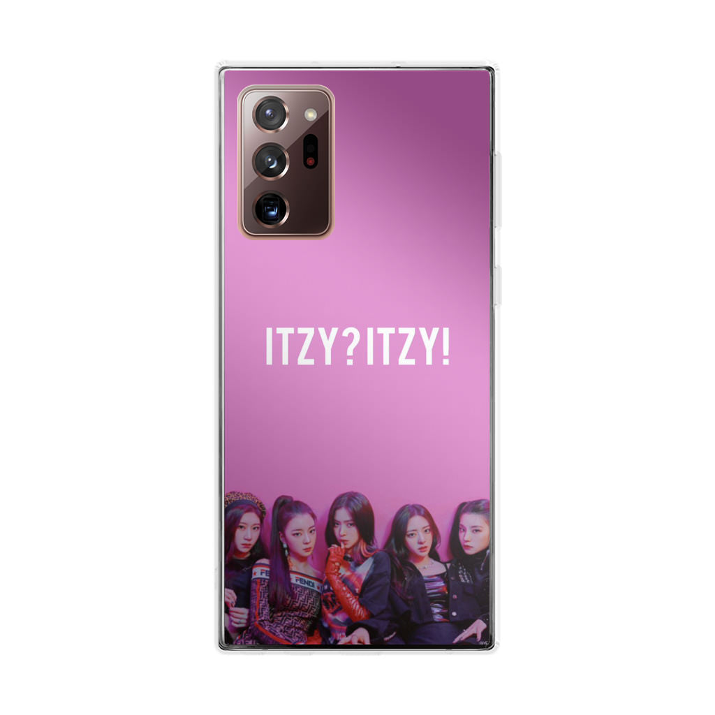 Itzy Poster Galaxy Note 20 Ultra Case
