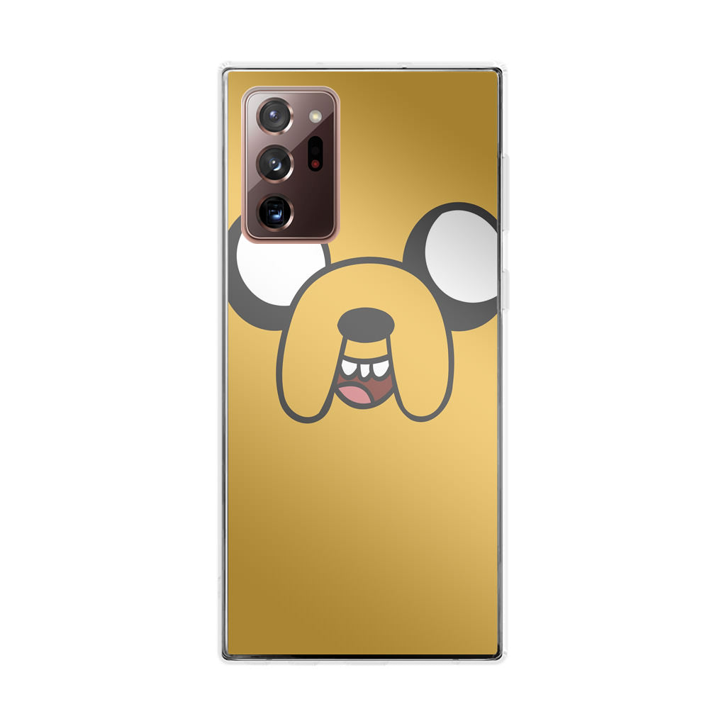 Jake The Dog Face Galaxy Note 20 Ultra Case