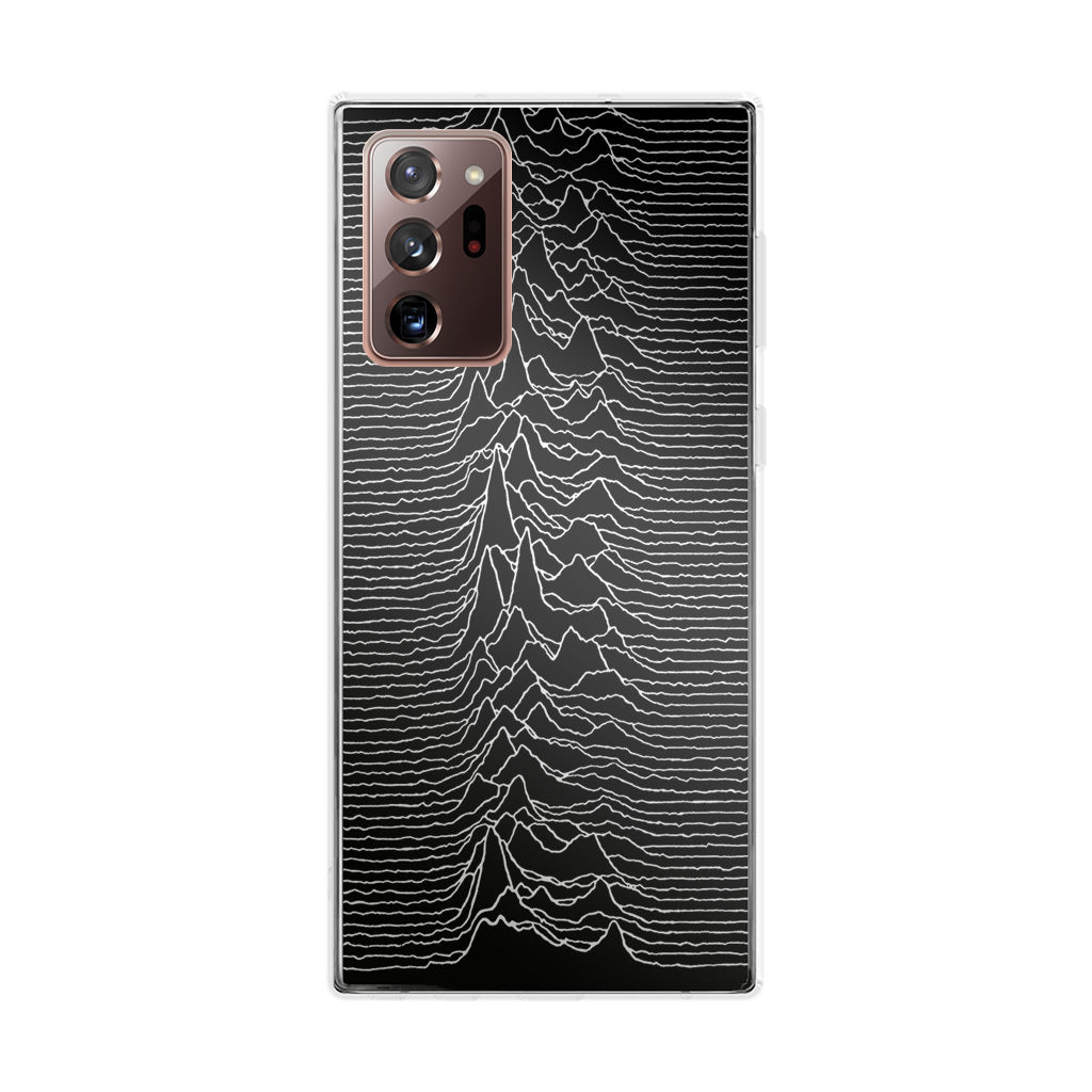 Joy Division Unknown Pleasures Galaxy Note 20 Ultra Case