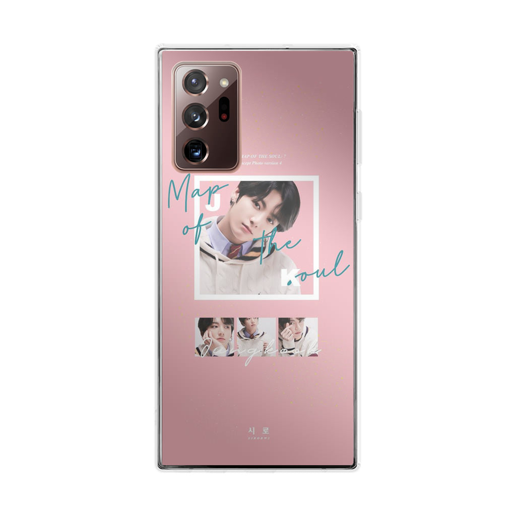 Jungkook Map Of The Soul BTS Galaxy Note 20 Ultra Case