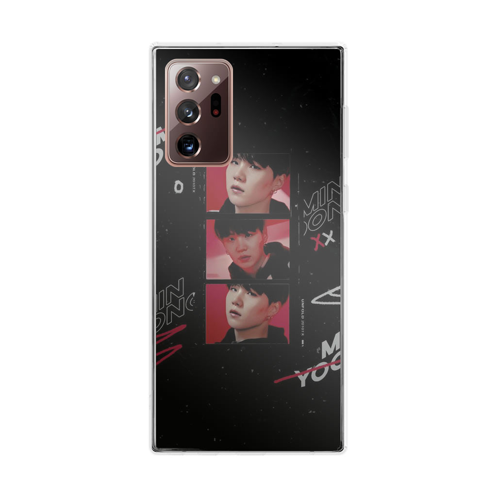 Min Yoongi Galaxy Note 20 Ultra Case