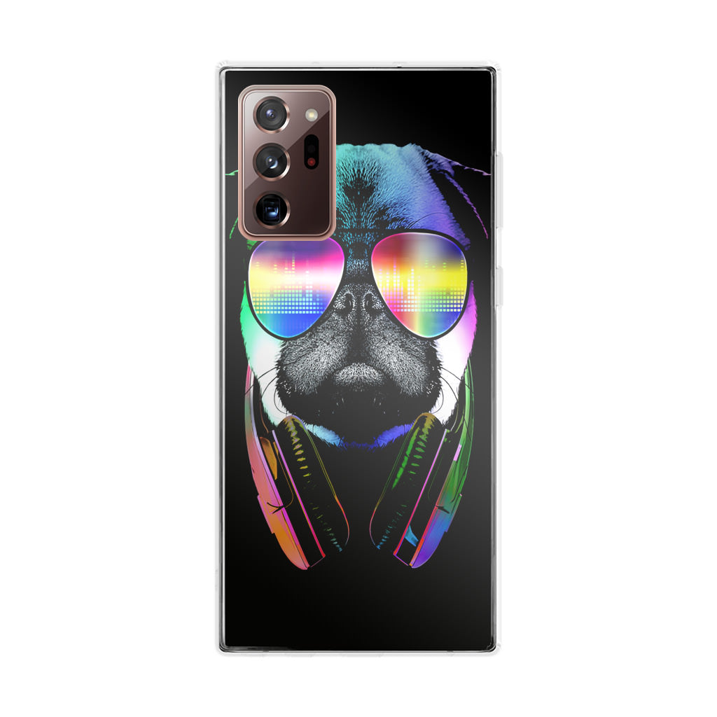 Music Lover Pug V Galaxy Note 20 Ultra Case