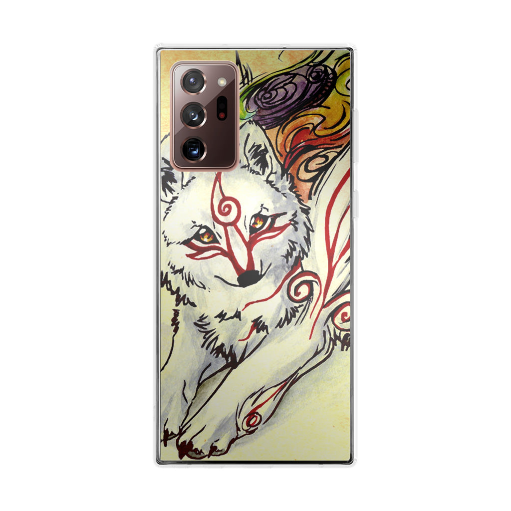 Okami Amaterasu Galaxy Note 20 Ultra Case
