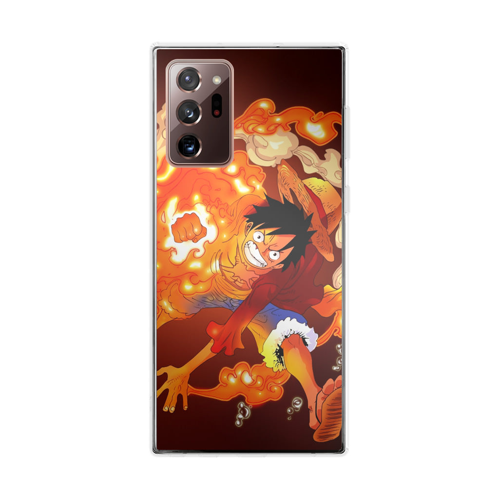 One Piece Luffy Red Hawk Galaxy Note 20 Ultra Case