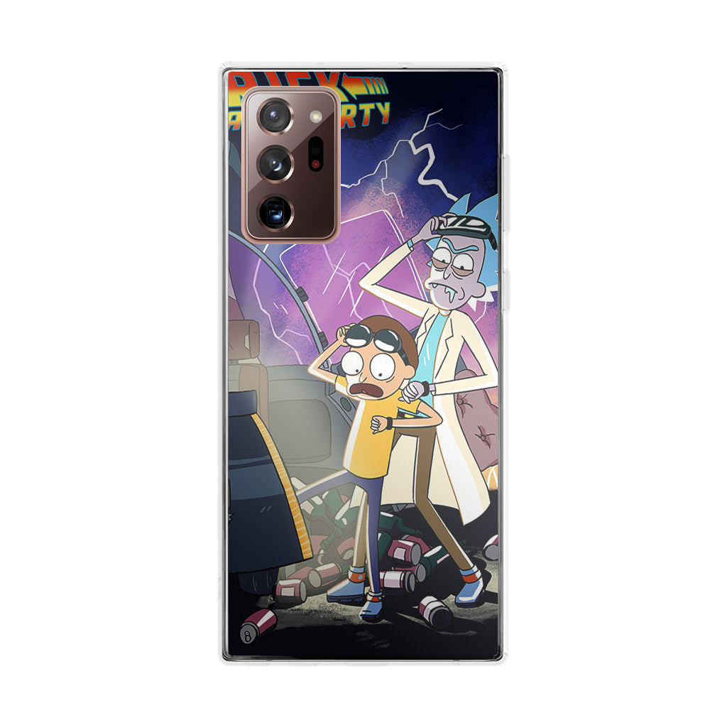 Rick And Morty Back To The Future Galaxy Note 20 Ultra Case