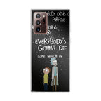 Rick And Morty Quotes Galaxy Note 20 Ultra Case