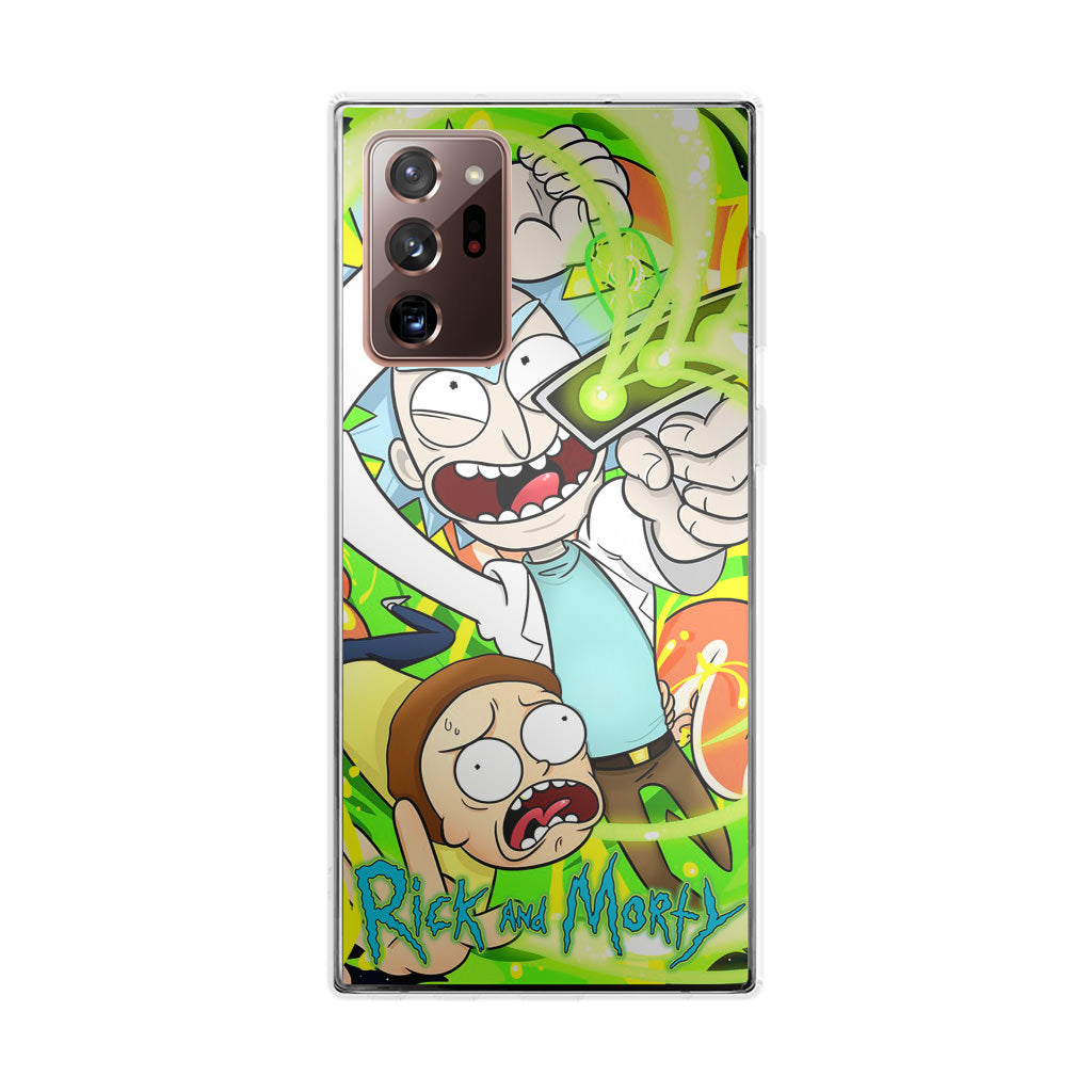 Rick And Morty Shoot Portal Gun Galaxy Note 20 Ultra Case