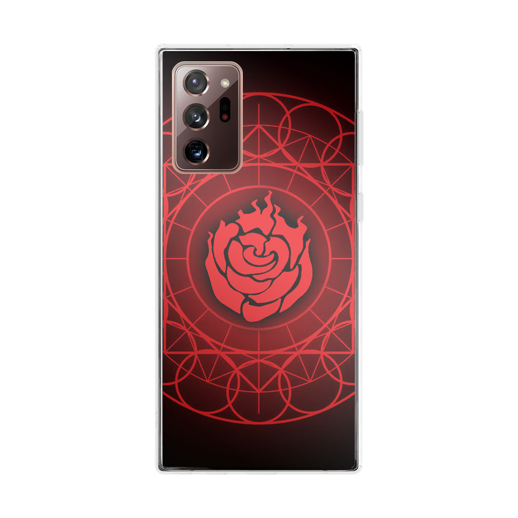 Ruby Rose Symbol RWBY Galaxy Note 20 Ultra Case