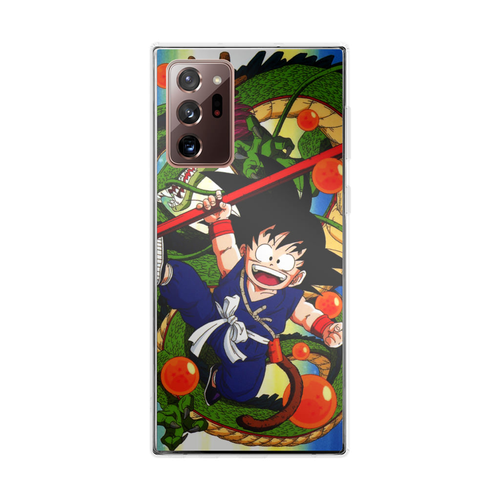 Shenlong And Little Goku Dragon Ball Galaxy Note 20 Ultra Case
