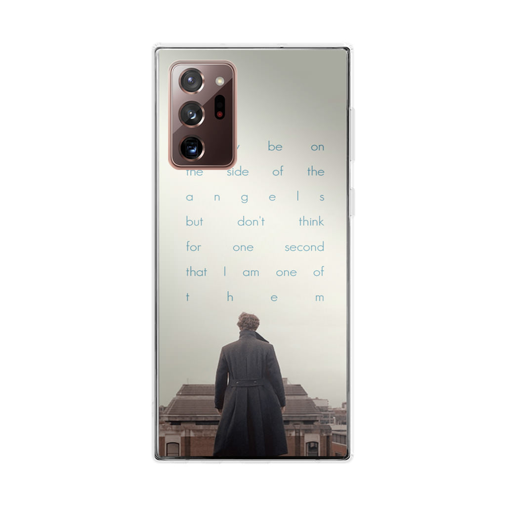 Sherlock Holmes Quote Galaxy Note 20 Ultra Case