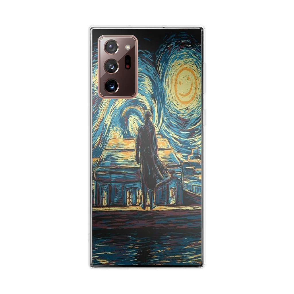 Sherlock Starry Night Galaxy Note 20 Ultra Case