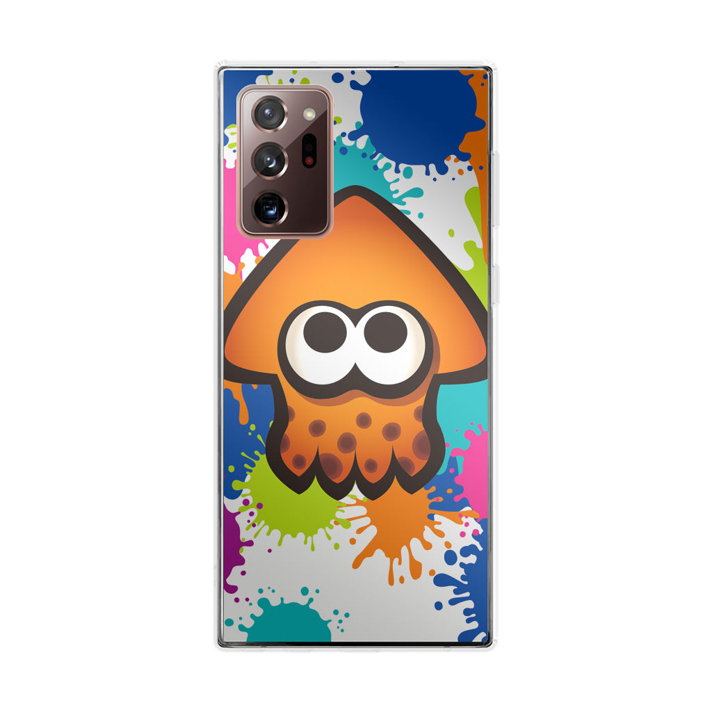 Splatoon Squid Galaxy Note 20 Ultra Case