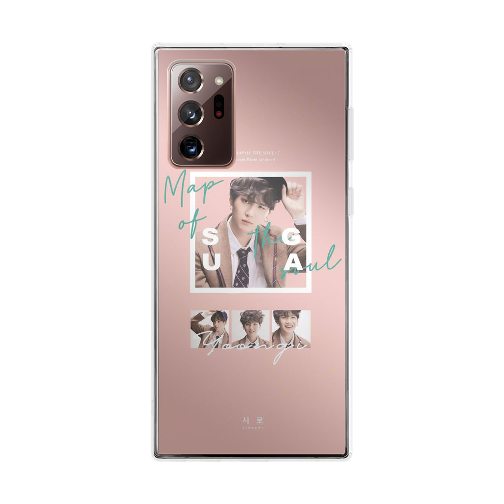 Suga Map Of The Soul BTS Galaxy Note 20 Ultra Case