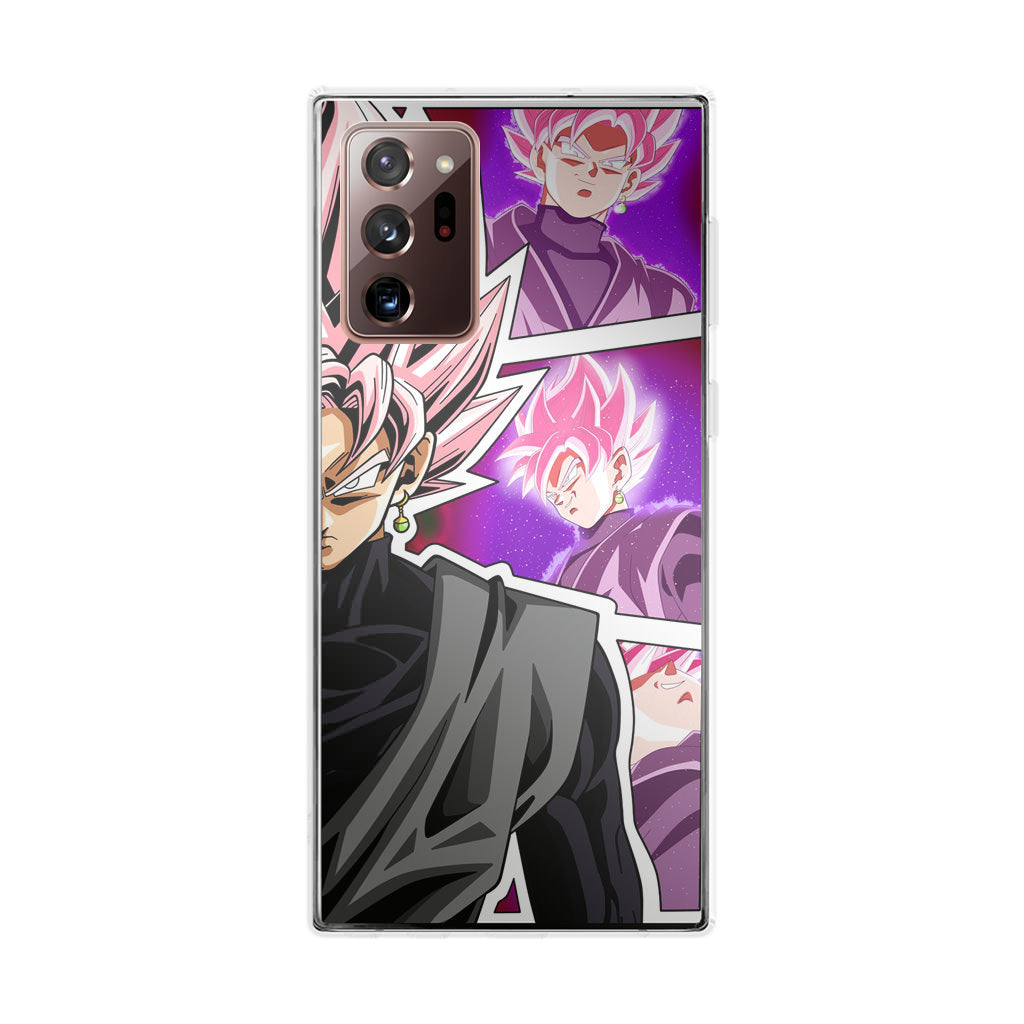 Super Goku Black Rose Collage Galaxy Note 20 Ultra Case