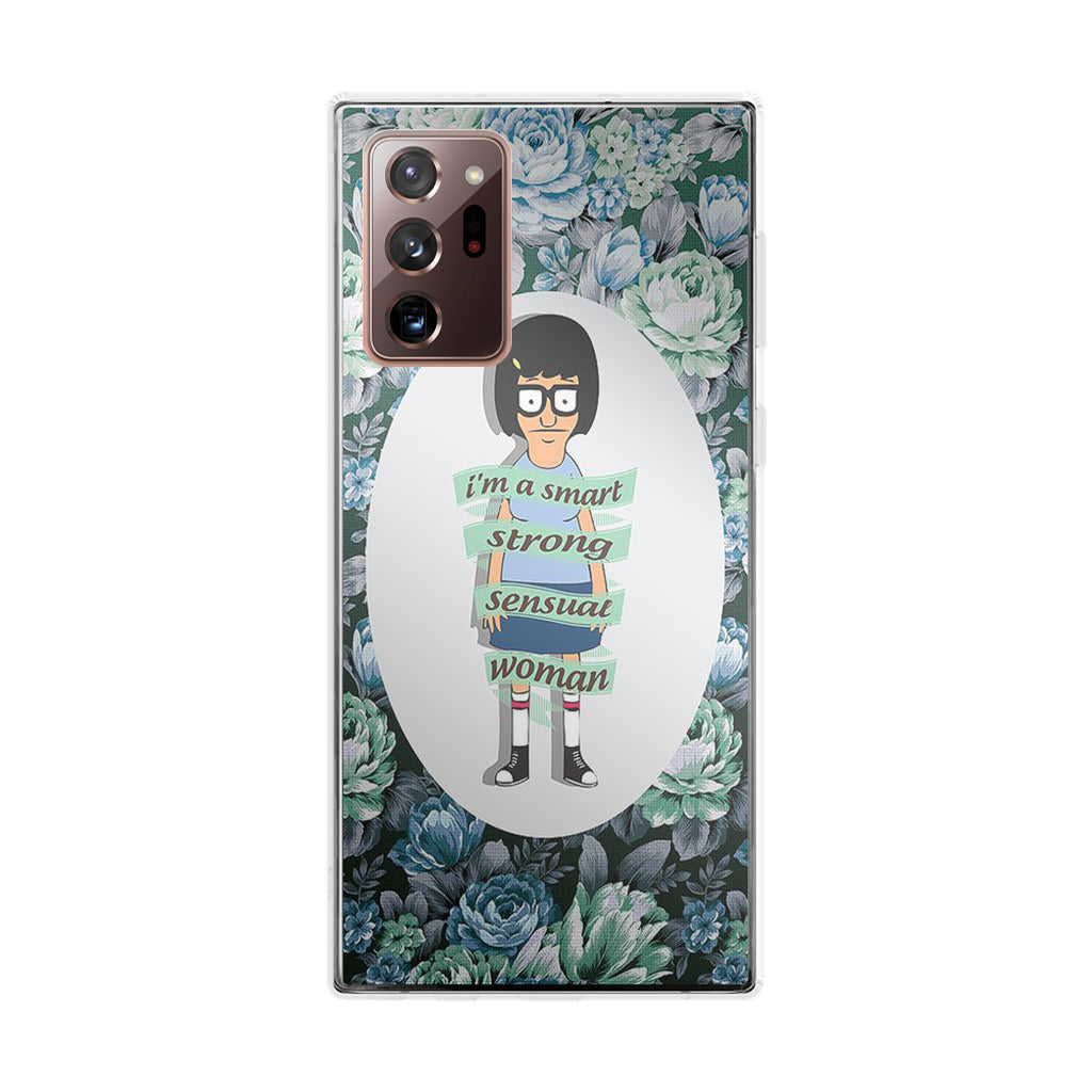Tina Belcher Flower Woman Quotes Galaxy Note 20 Ultra Case