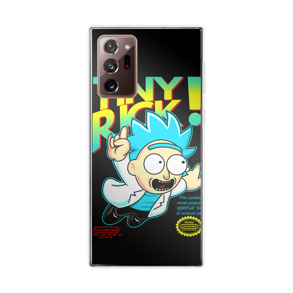 Tiny Rick Let Me Out Galaxy Note 20 Ultra Case