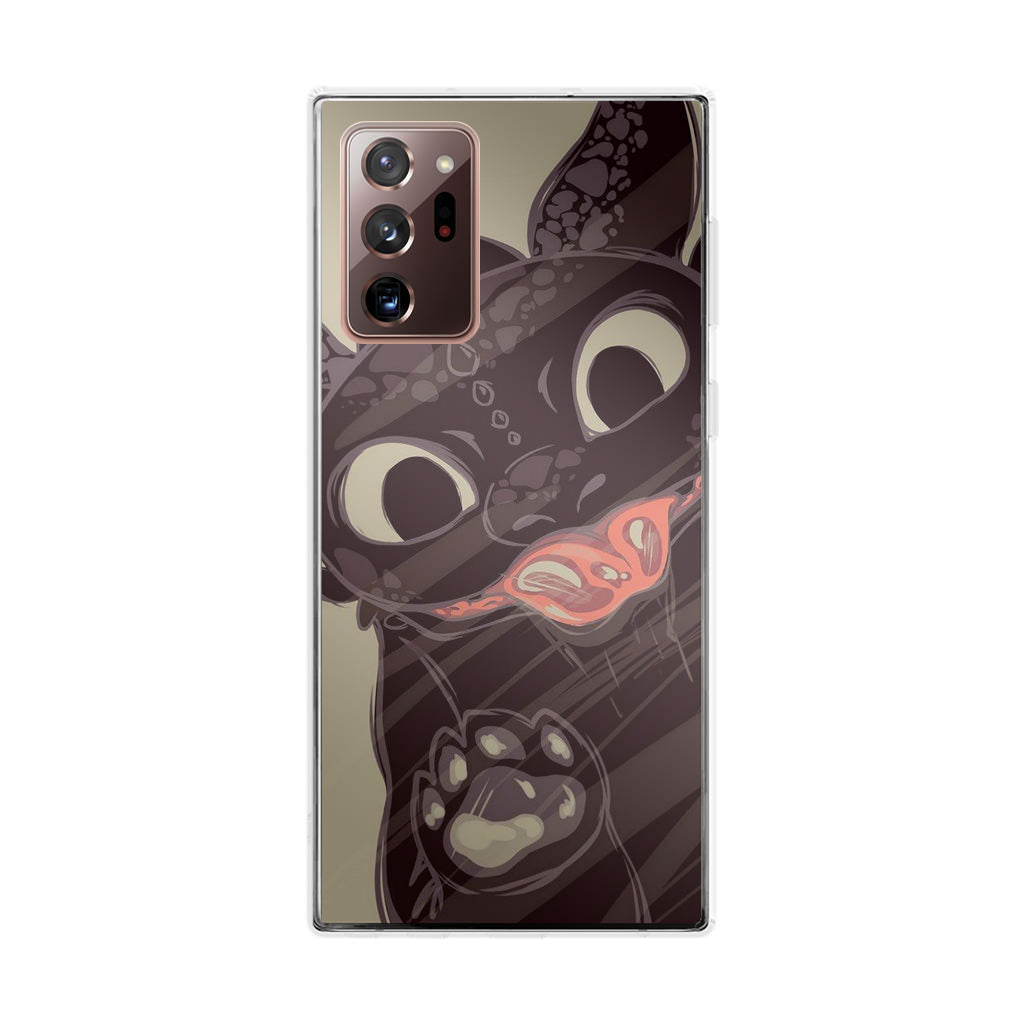 Toothless Dragon Art Galaxy Note 20 Ultra Case